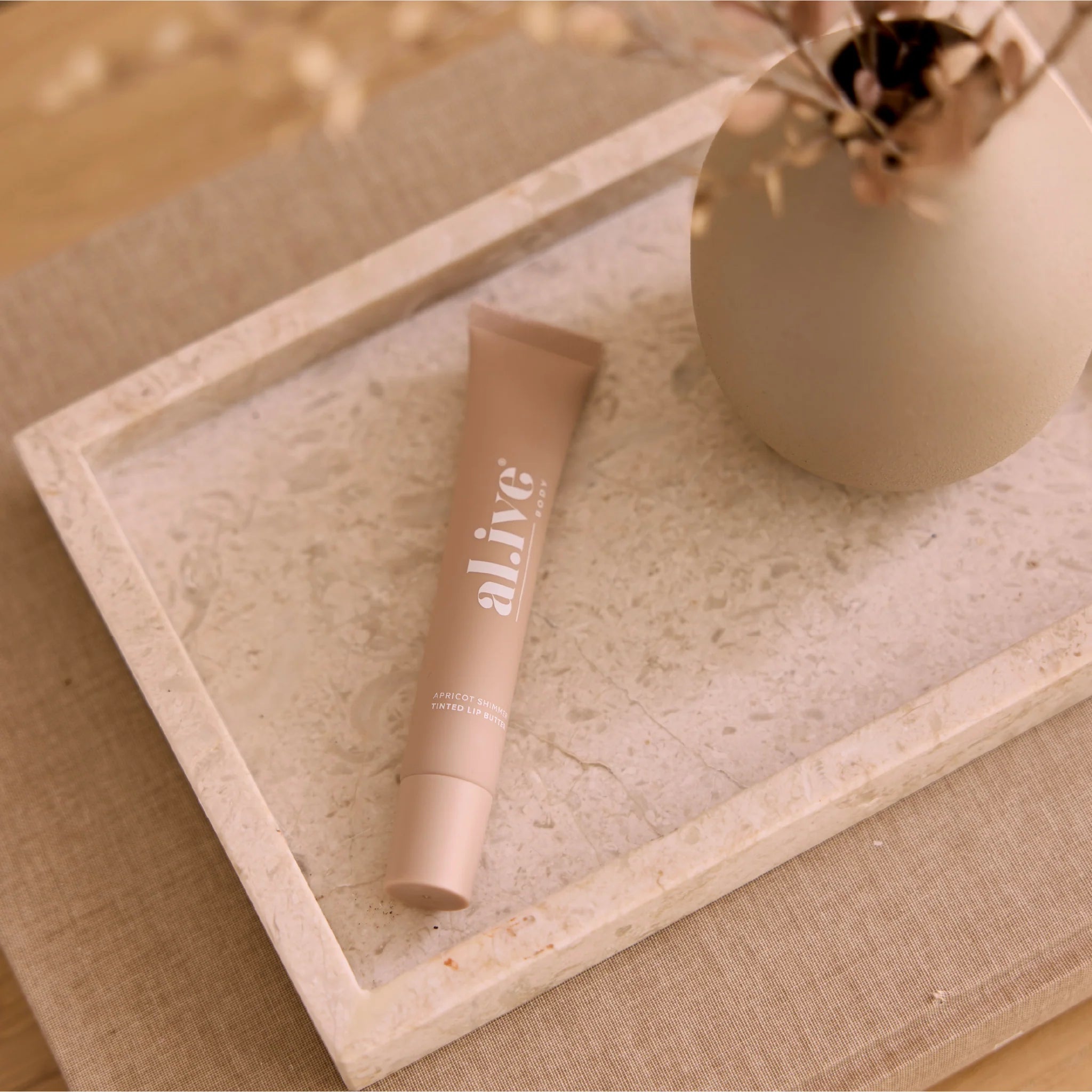 Al.Ive Tinted Lip Butter | Apricot Shimmer