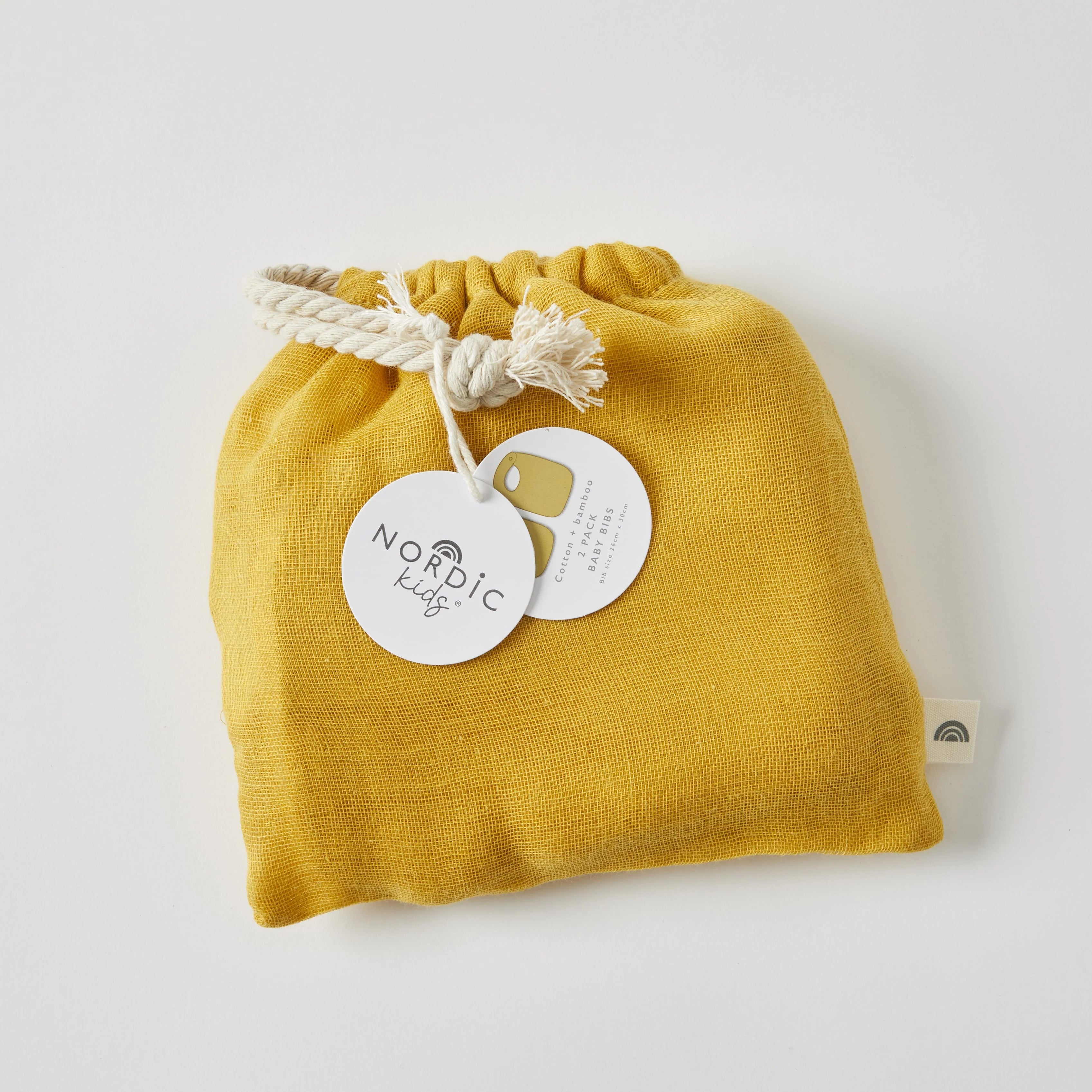 Double Muslin Bibs | Honey