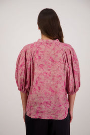 Briarwood Harlow Top | Pink Floral