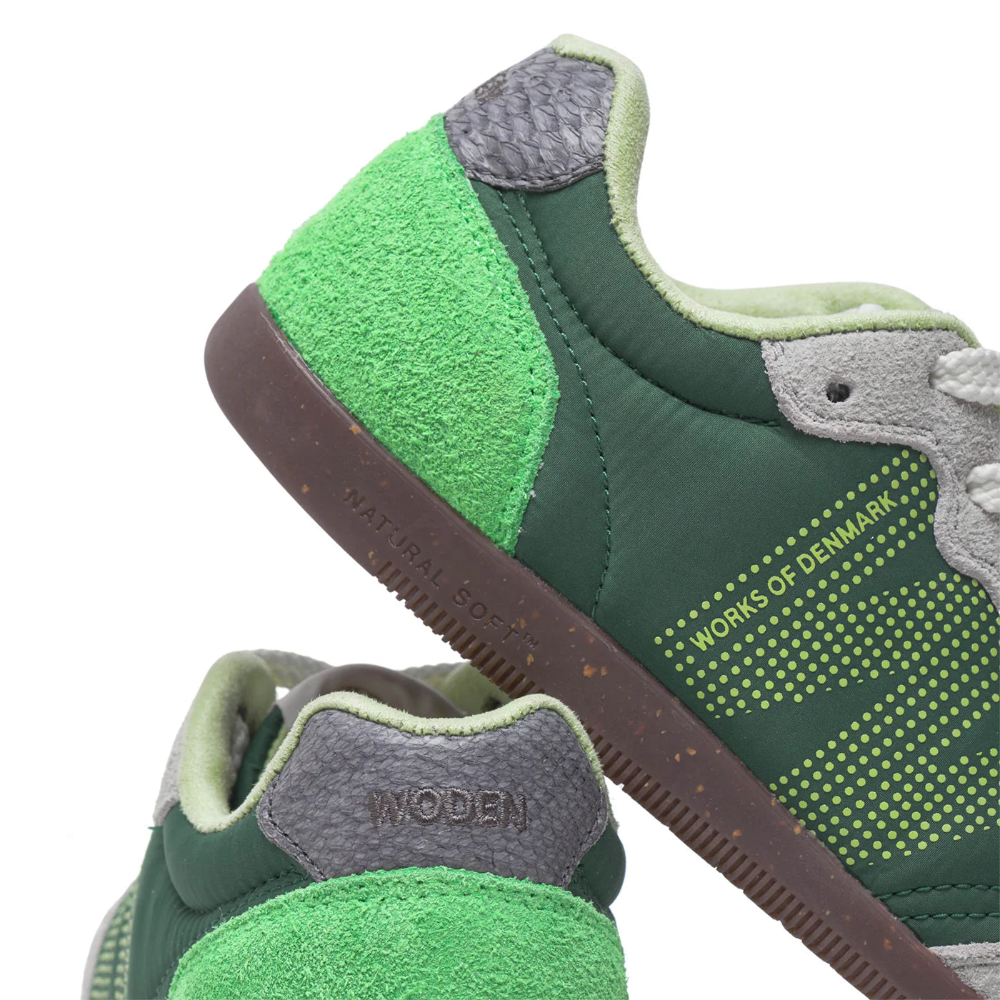 Woden Nanna Sneaker | Apple Green Multi