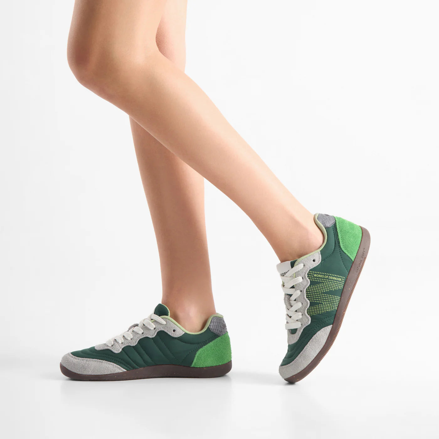 Woden Nanna Sneaker | Apple Green Multi