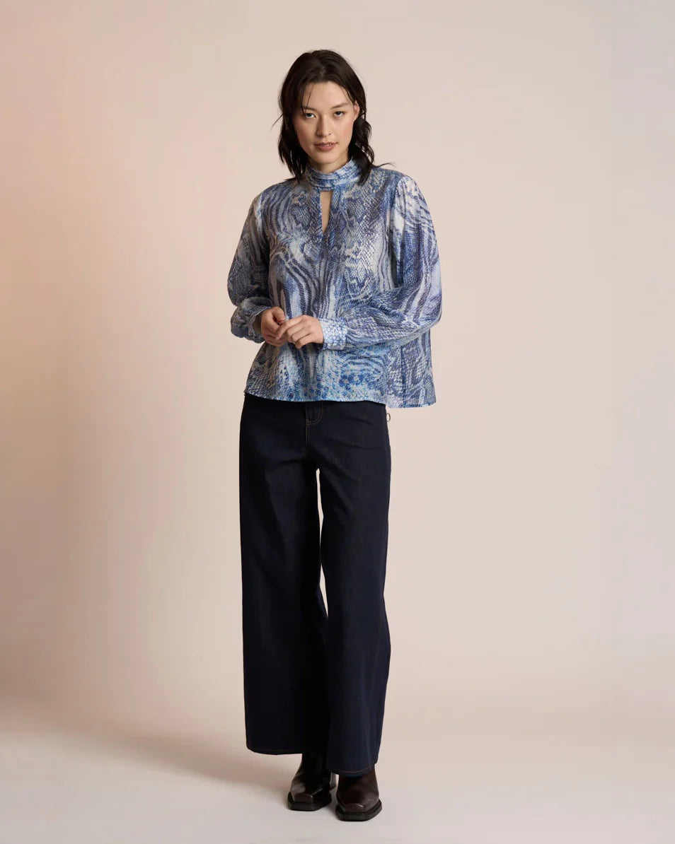 Neris Sapera Blouse | Snake