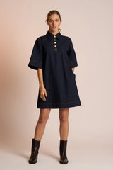 Neris Ora Dress | Indigo