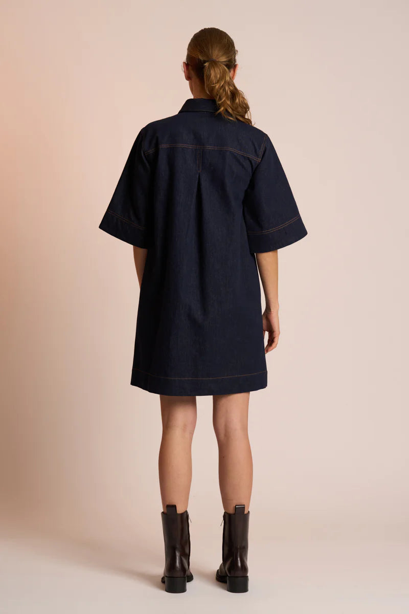 Neris Ora Dress | Indigo