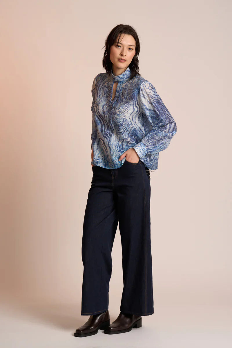 Neris Sapera Blouse | Snake