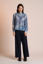 Neris Sapera Blouse | Snake