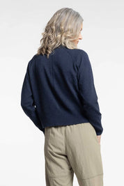 New Lands Twizel Cardigan | Indigo