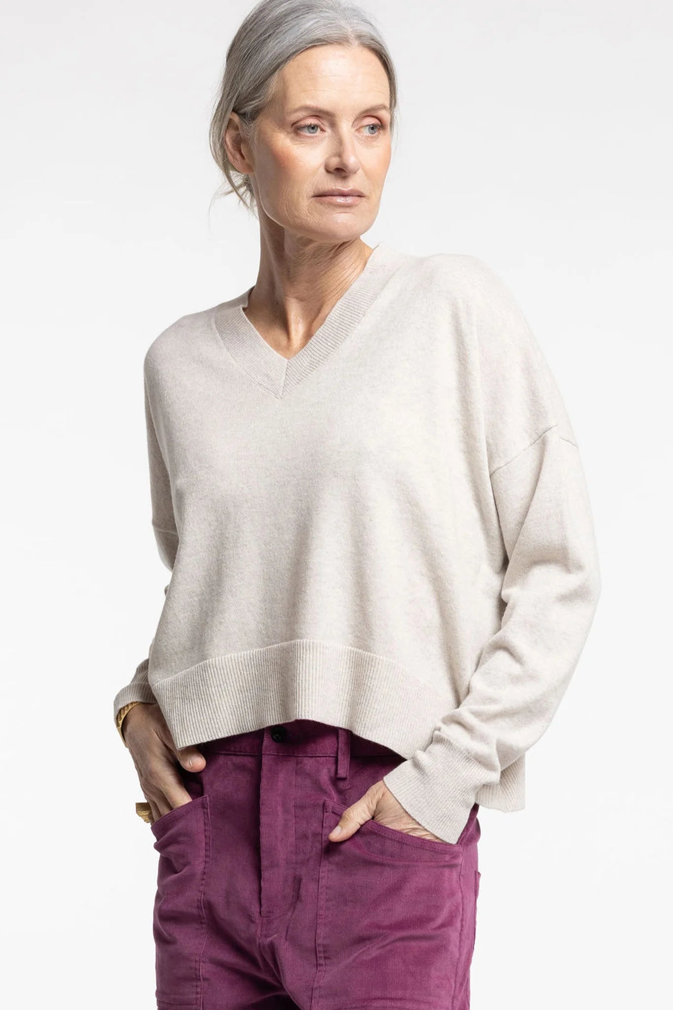 New Lands Griddy Sweater | Mist