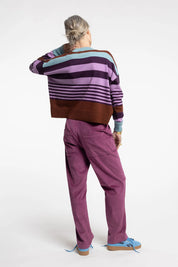 New Lands Griddy Sweater Stripe | Multi Stripe
