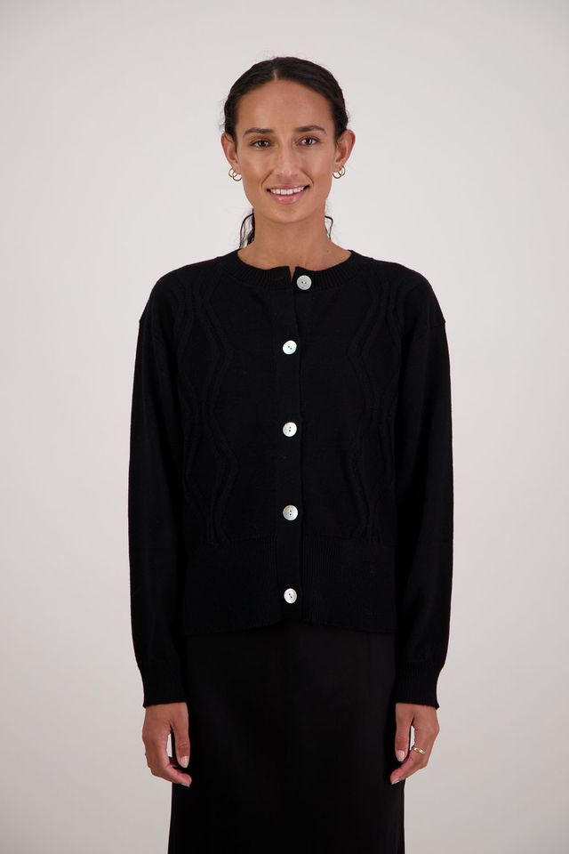 Briarwood Fynn Cardigan | Black