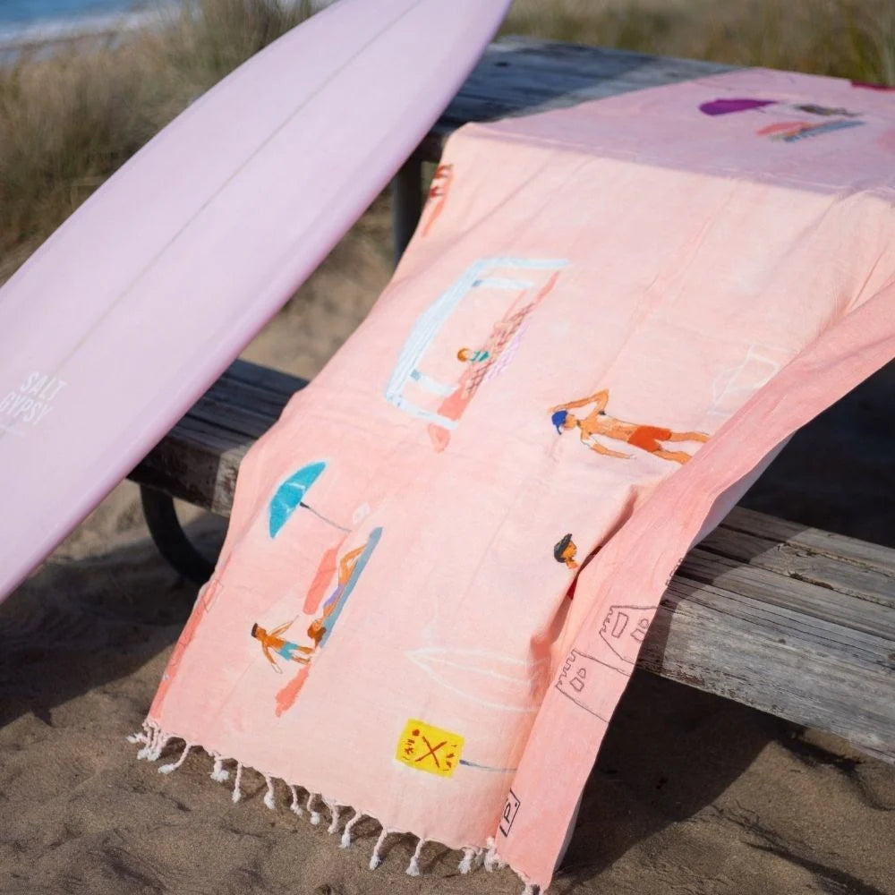 One Hour North Beach Towel | Boob Watch