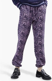 Lollys Laundry Mona Pants | Pink Leopard Print