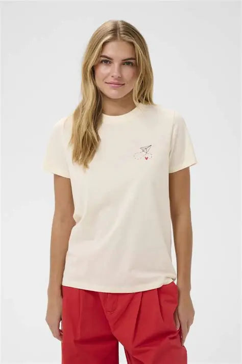 St Tropez Patrine Tee Shirt | Ice