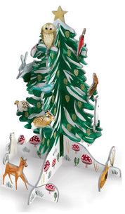 Petite Pop & Slot Advent Calender | Christmas Conifer