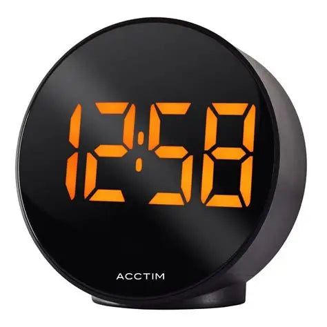 Acctim Giro Alarm Clock | Black