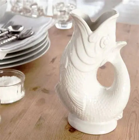 Original Gluggle Jug | White L