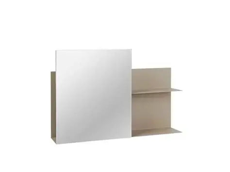 Broste Coppenhagen Svante Spiegel Wall Shelf With Mirror | Beige