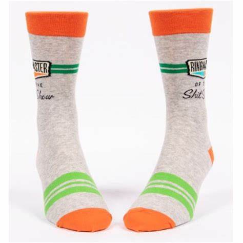 Mens Socks | Ringmaster Of The Shit Show