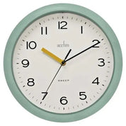 Acctim Rhea Wall Clock | Cool Mint 29cm