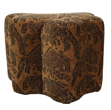 Rembrandt Huntress Ottoman | Tiger