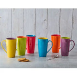 Bia Harlequin Latte Mugs | Set of 6