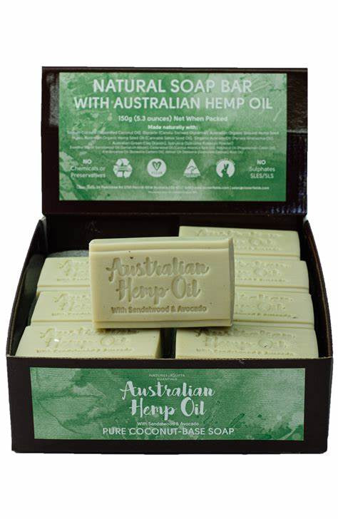 Hemp Oil Soap Bar |  150gm