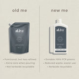 Al.Ive Hand & Body Wash Refil 1000ml | Coconut & Wild Orange