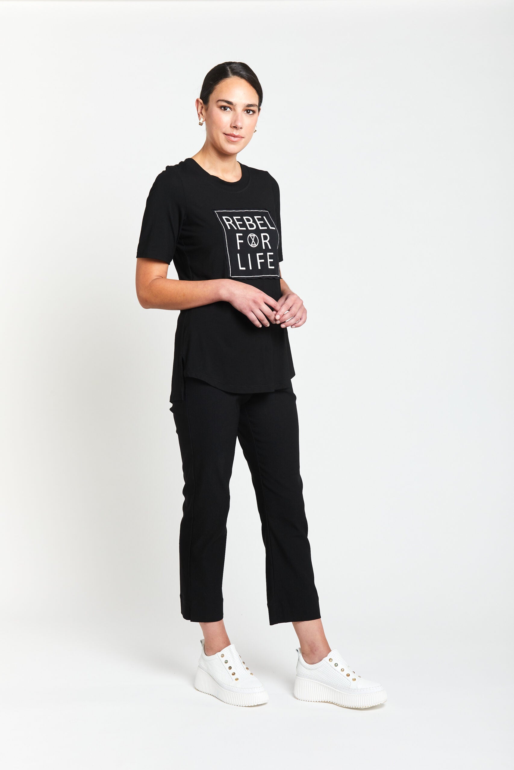 Obi Rebel For Life Tee | Black