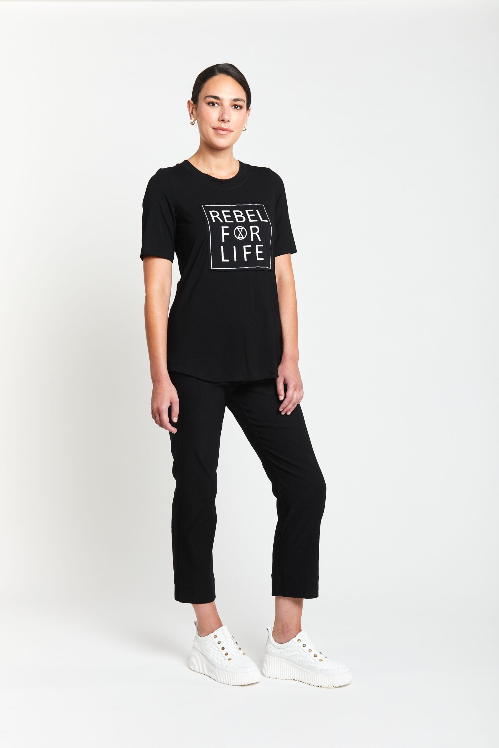 Obi Rebel For Life Tee | Black
