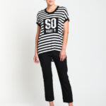 Obi So What Cocoon Tee | Black White