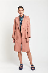 Obi Soprano Boyfriend Blazer | Dusky Rose
