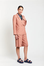 Obi Soprano Boyfriend Blazer | Dusky Rose