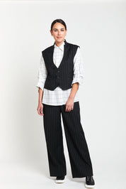 Obi Cityscape Waistcoat | Black