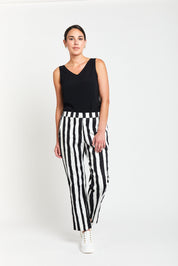 Obi Painterly Straight Leg Pant | Multi