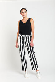 Obi Painterly Straight Leg Pant | Multi