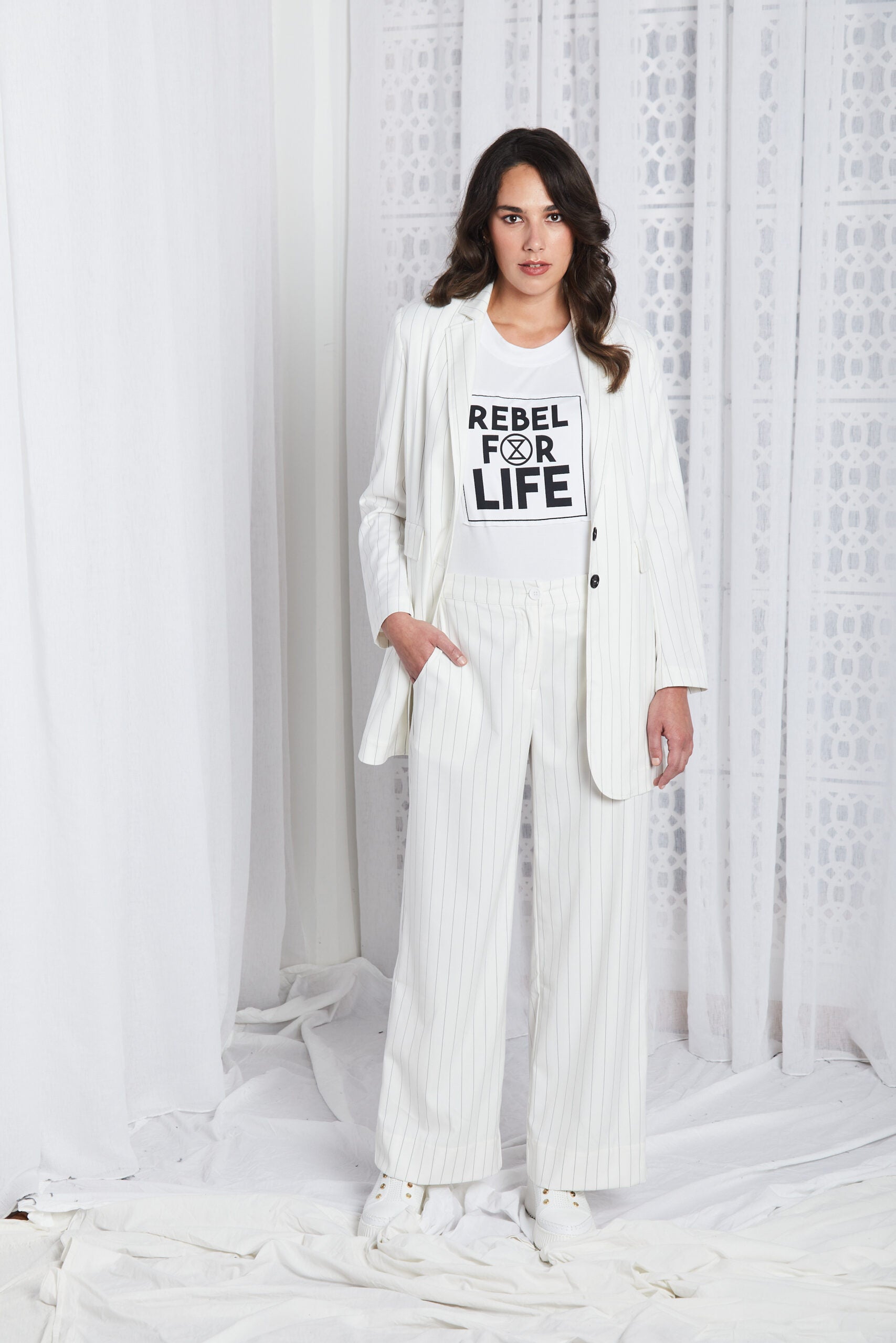 Obi Rebel For Life Tee | White