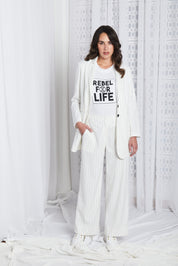 Obi Rebel For Life Tee | White