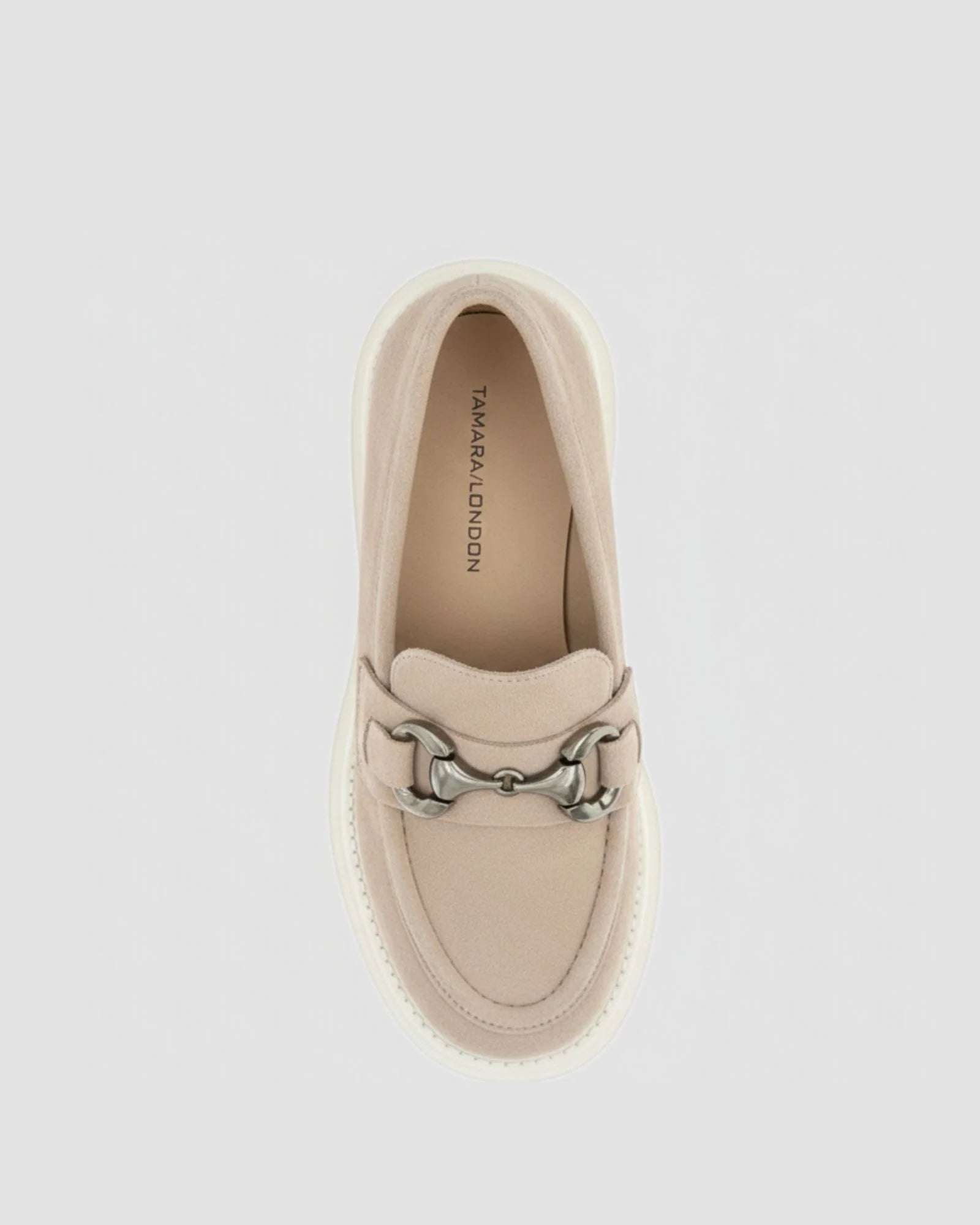 Tamara London Pargo Loafers | Beige Suede