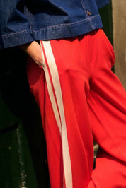 St Tropez Pascale Pant | Valiant Poppy