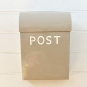 Post Box Large Lockable | Sand