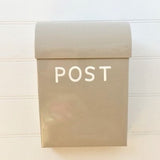 Post Box Large Lockable | Sand