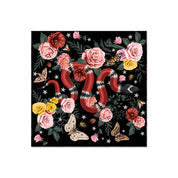Podevache Vinyl Set Of 6 Coasters | Snake