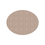 Podevache Vinyl Placemat | Oval Beige Malao