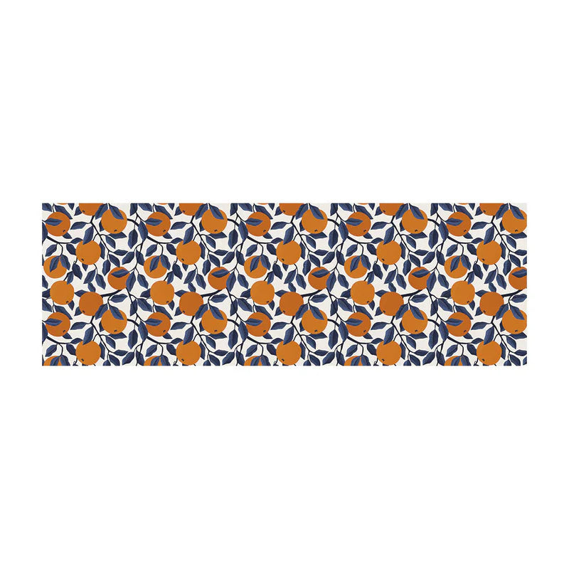 Podevache Vinyl Mat | Oranges 49.5x116cm