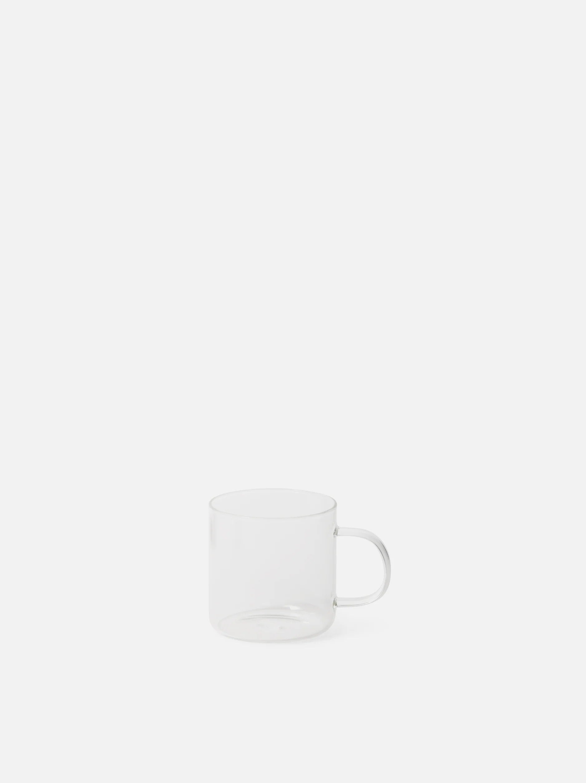 Citta Clear Glass Mug | Set Of 4