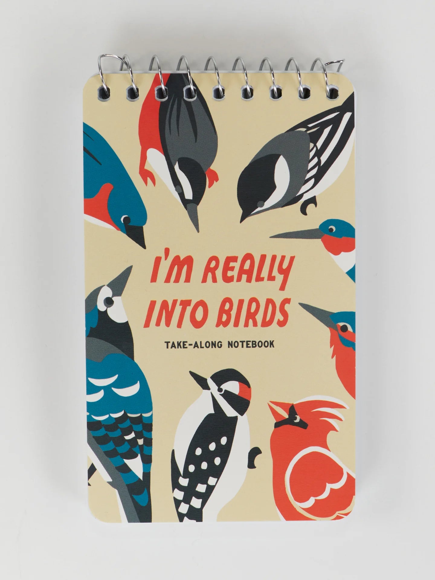 Blue Q Spiral Notebook | I'm Really Into Birds