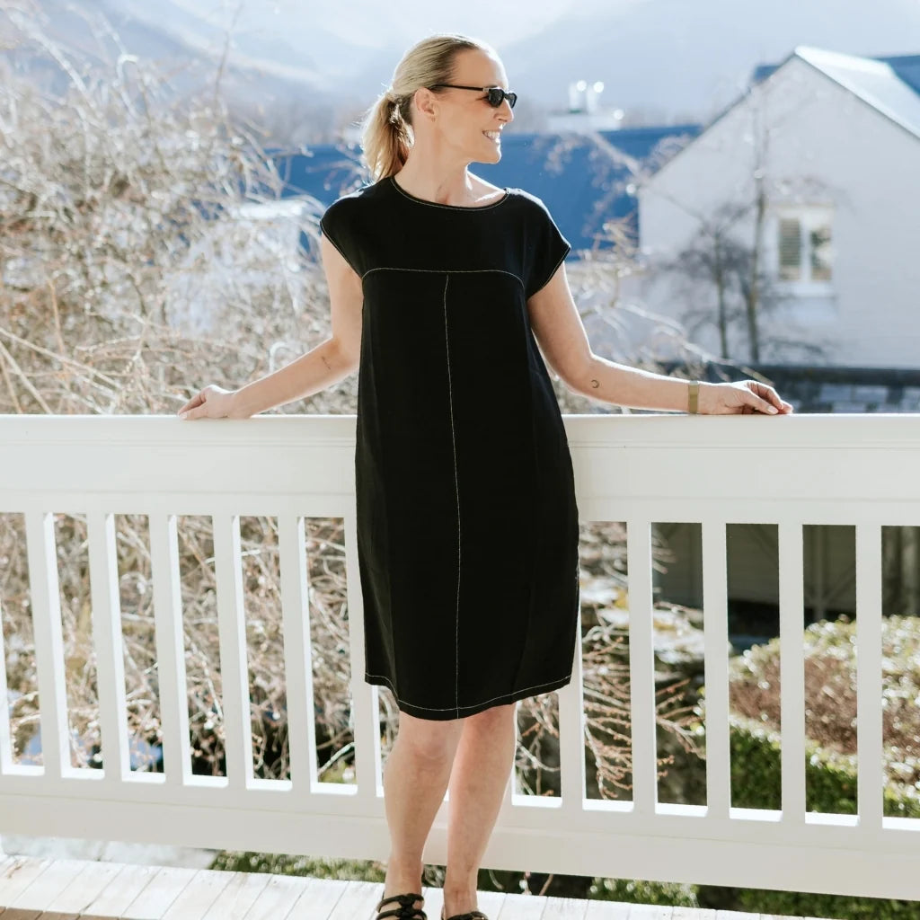 Moke  Paloma Sleevless Dress | Black