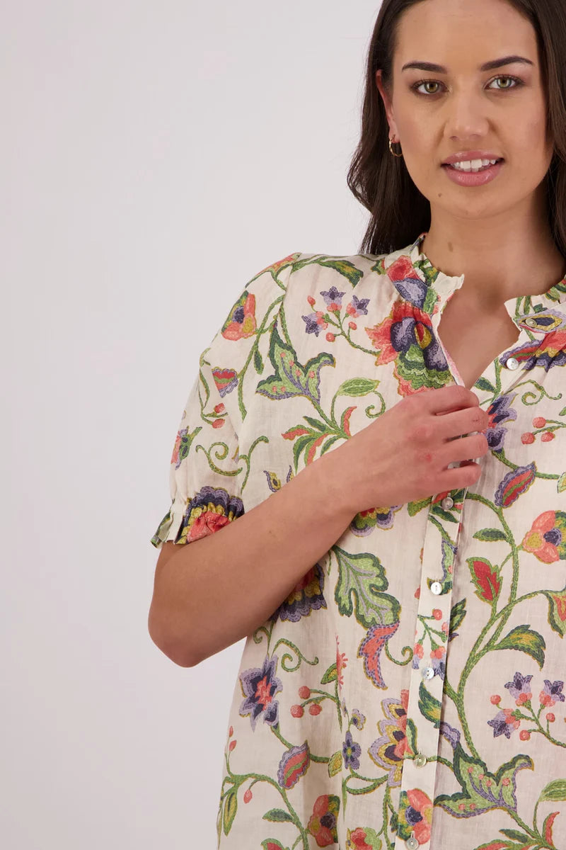 Briarwood  Pearly Top | Jacobean