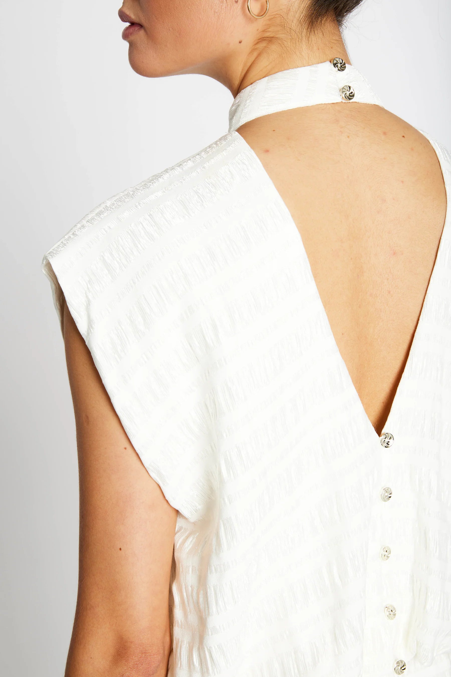 Bruuns Bazaar Pentzia Malisa Dress | Snow White