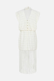 Bruuns Bazaar Pentzia Malisa Dress | Snow White